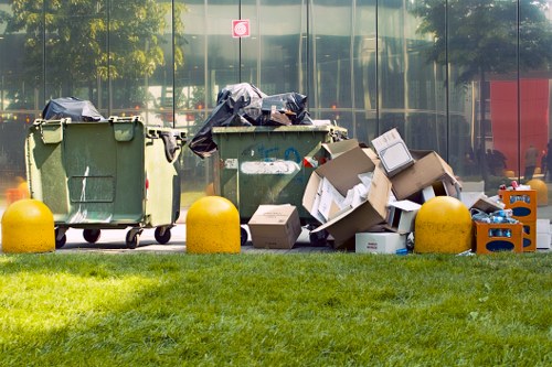 Recycling construction materials at a Muswell Hill facility