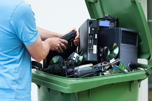 Eco-friendly waste management practices during demolition